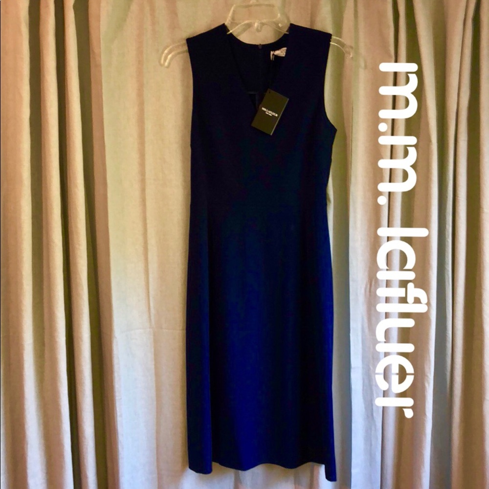 M.M. Lafluer Cobalt Blue Dress